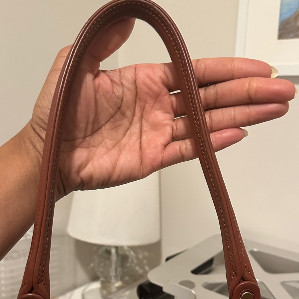 Coach Tan Leather Tote Bag - Picture 8 of 14
